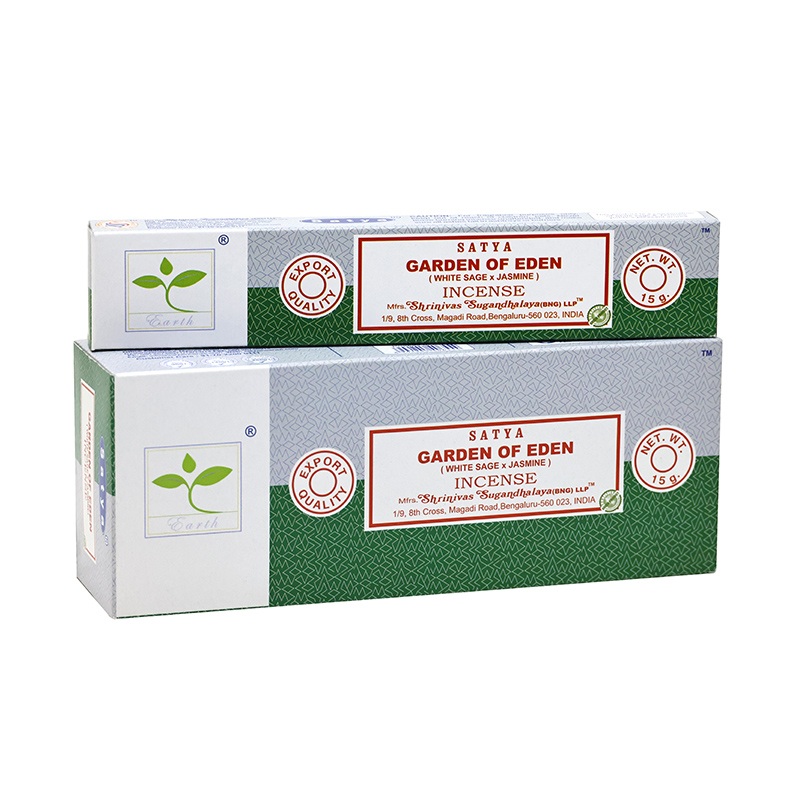 Earth Satya Garden of Eden Incense 15 Gms